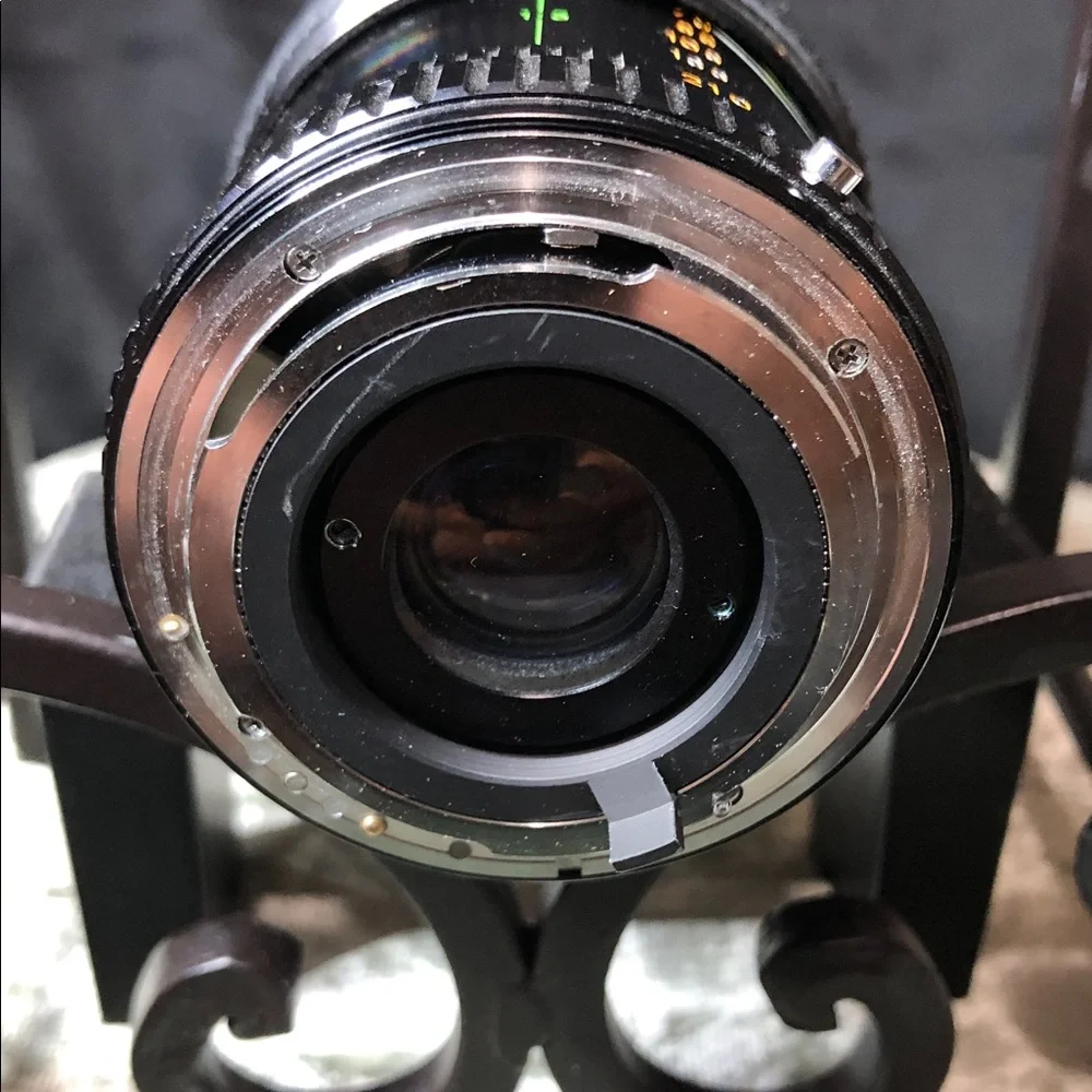 High-Performance Black Camera Lens